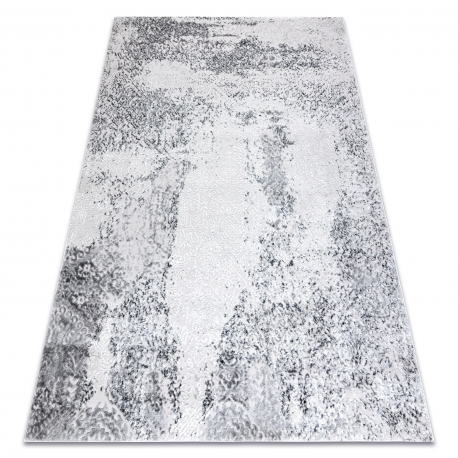 Tappeto SAMPLE Sunset B8776A moderne Ornamento vintage - Structural due livelli di pile grigio / grigio chiaro