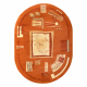Tappeto ovale TUREK 3074 Foglie terra
