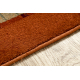 Teppe oval TUREK 3074 Blader terra