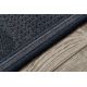 Alfombra de pasillo con refuerzo de goma TRIBE antracita 100cm