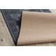 Alfombra de pasillo con refuerzo de goma TRIBE antracita 100cm