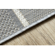 Matto STRING SIZAL FLAT 22206025 Nauhat valkoinen harmaa / beige