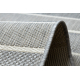 Sisaltæppe SISAL FLAT 22206025 Bælter hvid grå / beige