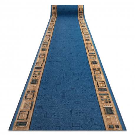 Csúszásgátló futó szőnyeg JENA kék