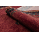 Alfombra de lana POLONIA oval SAMARKAND rojo rubí