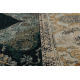 Vlnený koberec POLONIA Palazzo rozeta tmavomodrá