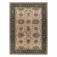 Wool carpet POLONIA Tesoro frame beige
