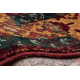 вовняний килим OMEGA LUMENA етнічна vintage рубіновий