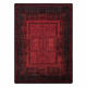 Alfombra de lana OMEGA Nakbar oriental - rojo rubí