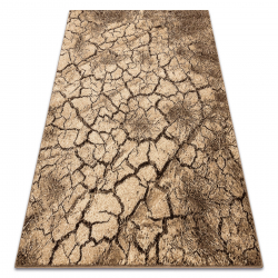 Carpet KARMEL Terra cracked ground nut
