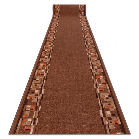 Läufer Antirutsch BOMBAY braun 67cm