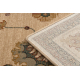 Vlnený koberec POLONIA Loare rám krémová