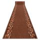 Runner anti-slip BOMBAY brown 80cm