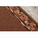 Runner anti-slip BOMBAY brown 80cm