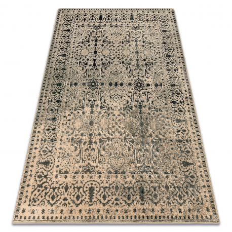 Vlněný koberec OMEGA PERONA oriental iron zelená