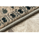 Wool carpet OMEGA PERONA oriental iron green