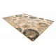 Vilnonis kilimas POLONIA Olivo Ornamentas kamel smėlio spalvos 