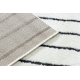 модерен килим MODE 8494 геометричен крем / черен