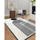Moderní koberec MODE 8597 geometrická krémová / černá