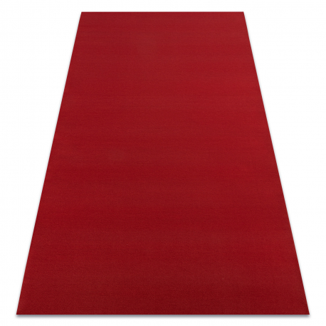 Csúszásgátló szőnyeg RUMBA 1974 egyszínű bordó, piros