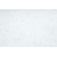 Alfombra de pasillo con refuerzo de goma RUMBA 1950 Boda un solo color blanco 