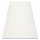 Moderný koberec MODE 8631 geometrická krémová