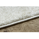 Tappeto moderno MODE 8377 astrazione crema / nero