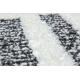 Moderní koberec MODE 8511 geometrická krémová / černá
