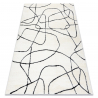 Dywan MODE 8522 abstrakcja krem / czarny