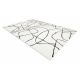 Modern Teppich MODE 8522 Abstraktion creme / schwarz 