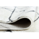 Modern Teppich MODE 8522 Abstraktion creme / schwarz 
