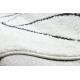Carpet MODE 8522 abstraction cream / black