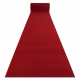 Läufer Antirutsch RUMBA 1974 Hochzeit einfarbig rotwein, rot 100cm