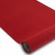 Runner anti-slip RUMBA 1974 Wedding single colour gum claret, red 100cm