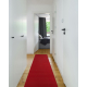 Runner anti-slip RUMBA 1974 Wedding single colour gum claret, red 100cm