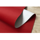 Runner anti-slip RUMBA 1974 Wedding single colour gum claret, red 100cm