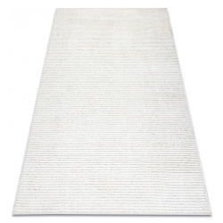Moderný koberec MODE 00052 linky, geometrická krémová