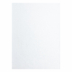 Alfombra de pasillo con refuerzo de goma RUMBA 1950 Boda un solo color blanco 70cm