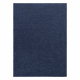 Tapijt SOFTY uniform, enkele kleur donker blauw 