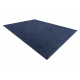 Tæppe SOFTY Enkelt, enfarvet mørk blå 