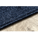 Carpet SOFTY plain, one colour dark blue