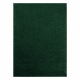 Carpet SOFTY plain, one colour forest green