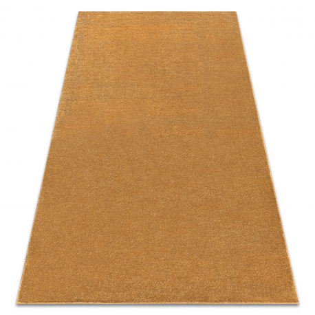 Carpet SOFTY plain, one colour gold