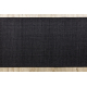 Alfombra de pasillo SIZAL MIMO modelo 0000 Liso negro