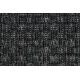 Kilimėliai sizalis TIMO dizainas 0000 juoda Sklandus