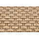 Löpare SISAL TIMO design 6272 mörk beige PLAIN