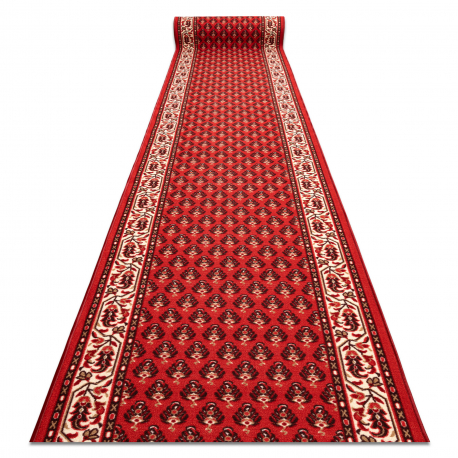 Paklāju neslīdošs paklājs INKO krāsā, gumijas sarkans