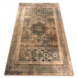 Vlnený koberec OMEGA MAMLUK Rozeta vintage krémová
