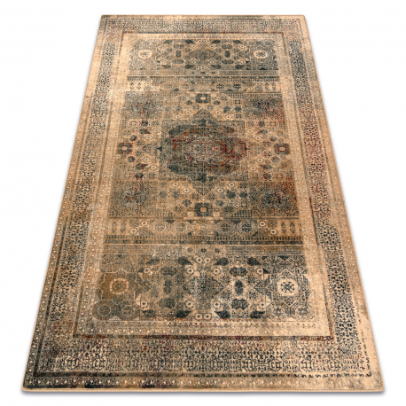Vlněný koberec OMEGA MAMLUK Růžice vintage krémový