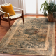 Vlnený koberec OMEGA MAMLUK Rozeta vintage krémová